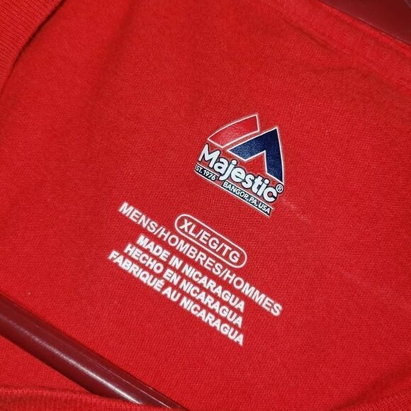 St. Louis Cardinals Baseball Short Sleeve T-Shirt Red Size XLarge - Picture 5 of 7